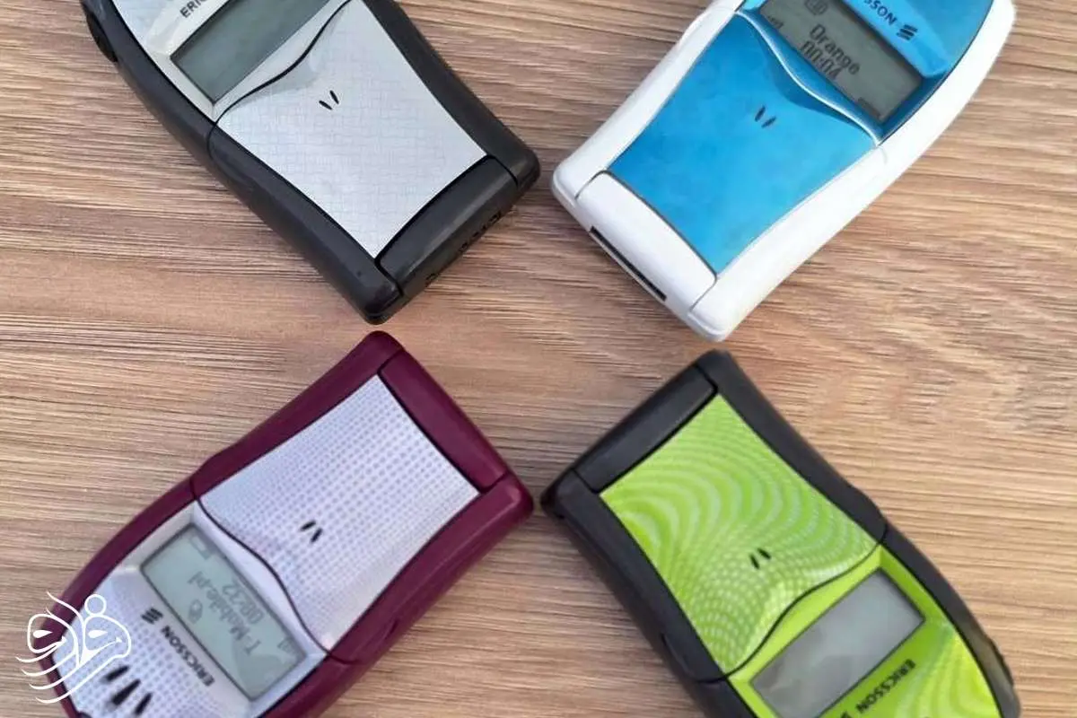 تصاویر؛ گوشی‌های رنگی اریکسون در سال ۲۰۰۰