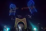 ببینید؛ هنرنمایی پهپادها در آسمان دمشق