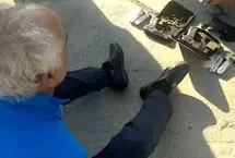 لحظه دستگیری بهروز احسانی‌اسلاملو 