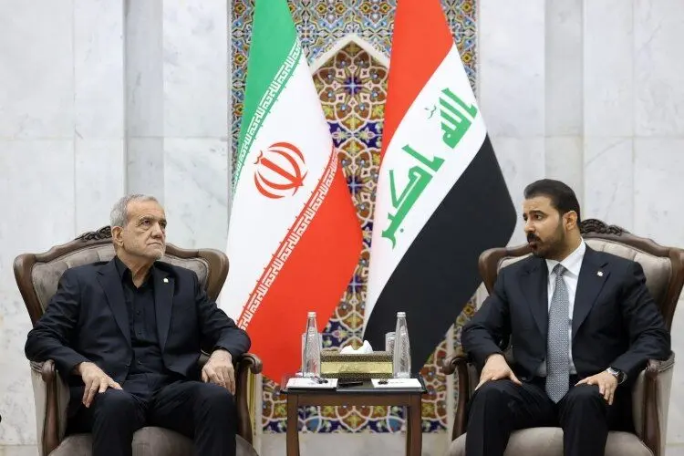 استقبال نخست وزیر عراق از پزشکیان