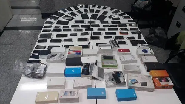 انهدام باند مالخران و کشف ۷۷ دستگاه تلفن همراه مسروقه