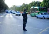 تصادف هولناک یک خودرو با پلیس‌های موتورسوار در تاشکند