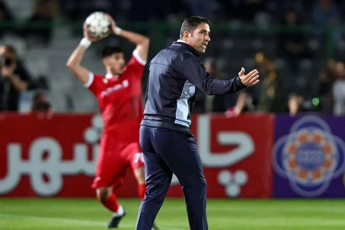 اظهارات متفاوت وحید هاشمیان پس از تساوی پرسپولیس مقابل ملوان