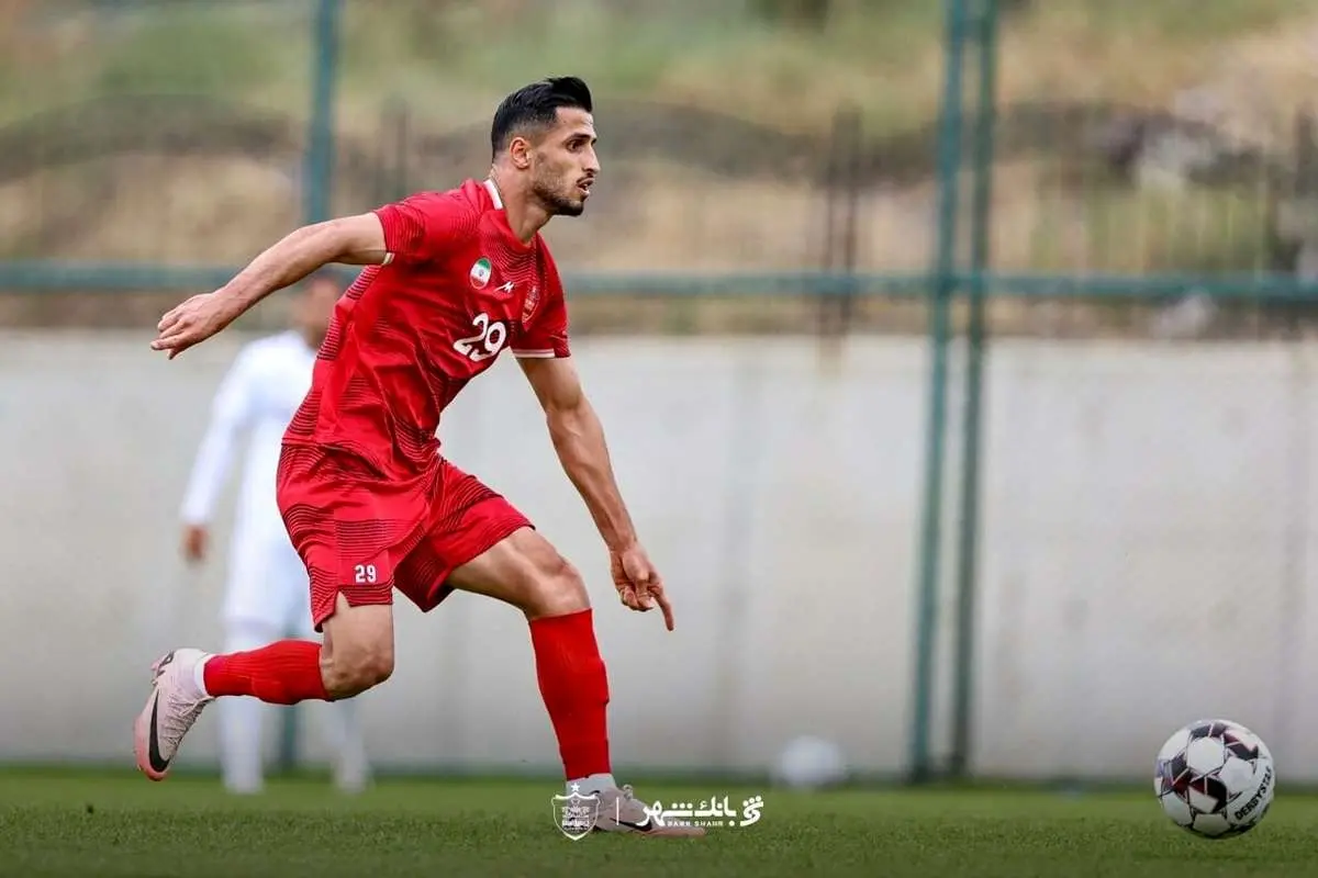 تصویر؛ مصدومیت وحشتناک علیپور در تمرین پرسپولیس