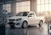 شاهکار جدید سایپا؛ وانت ساینا با موتور پراید!