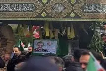 تصاویر تشییع پیکر سردار علی محمد نائینی در مصلای تهران