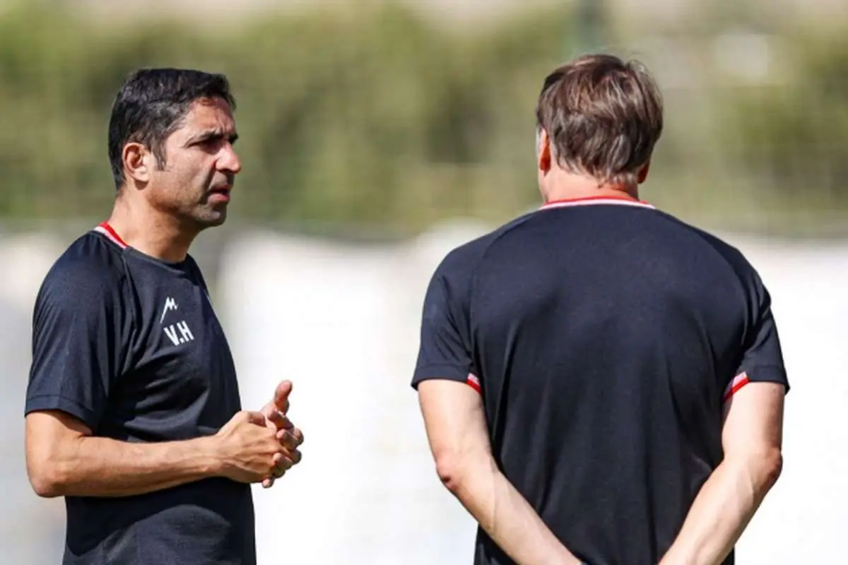 حضور چند بازیکن جوان در تمرین پرسپولیس