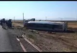 مرگ ۲۰ نفر در تصادف تانکر 