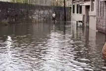 آب گرفتگی ۳۵ واحد مسکونی در بندرانزلی