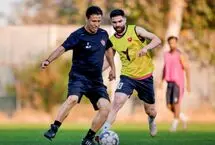 تمرینات اختصاصی تارتار با ستاره نیمکت‌نشین پرسپولیس
