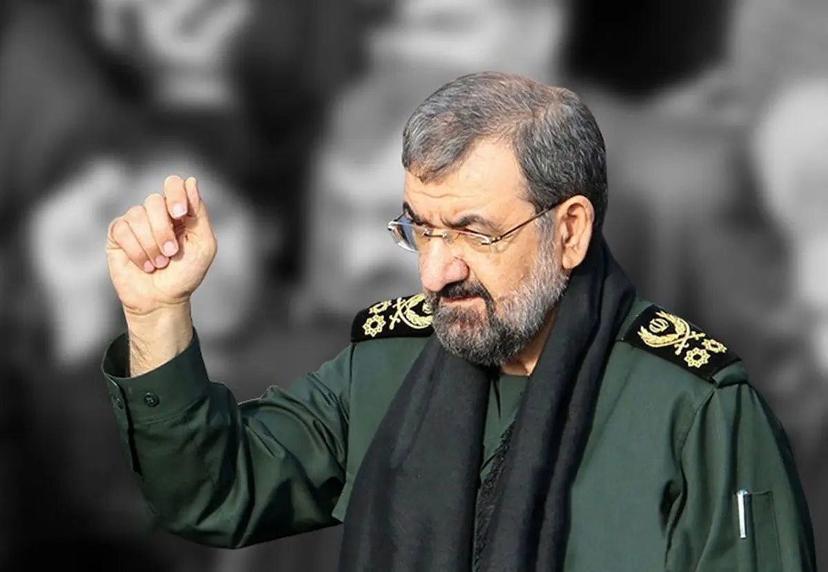 ببینید؛ محسن رضایی با لباس نظامی در شبکه خبر 