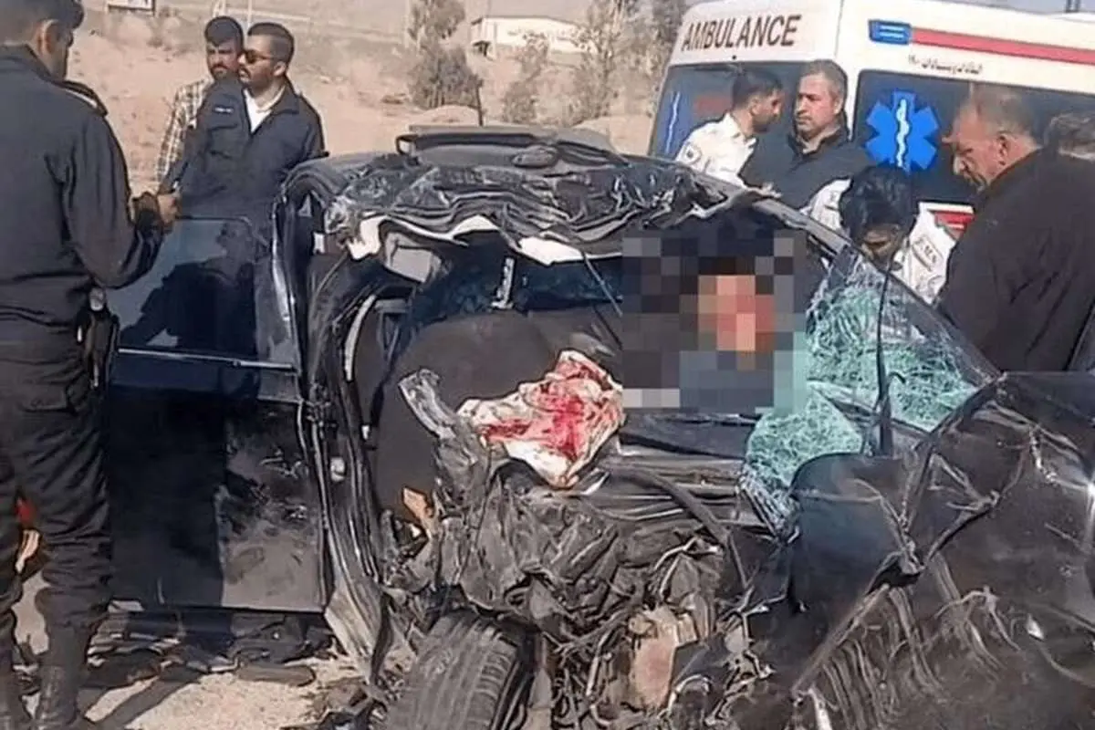 علت تصادف خودروی همسر «سقاب اصفهانی»به روایت پلیس راه