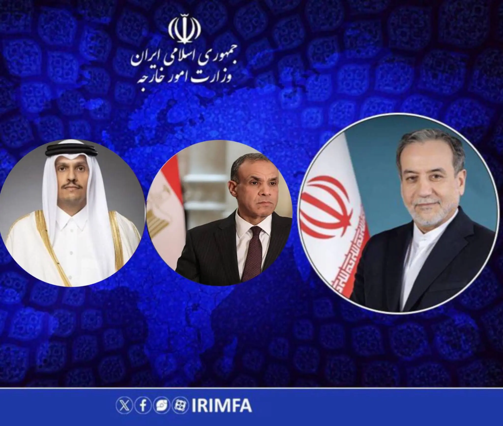 گفتگوهای تلفنی عراقچی با همتایان قطری و مصری