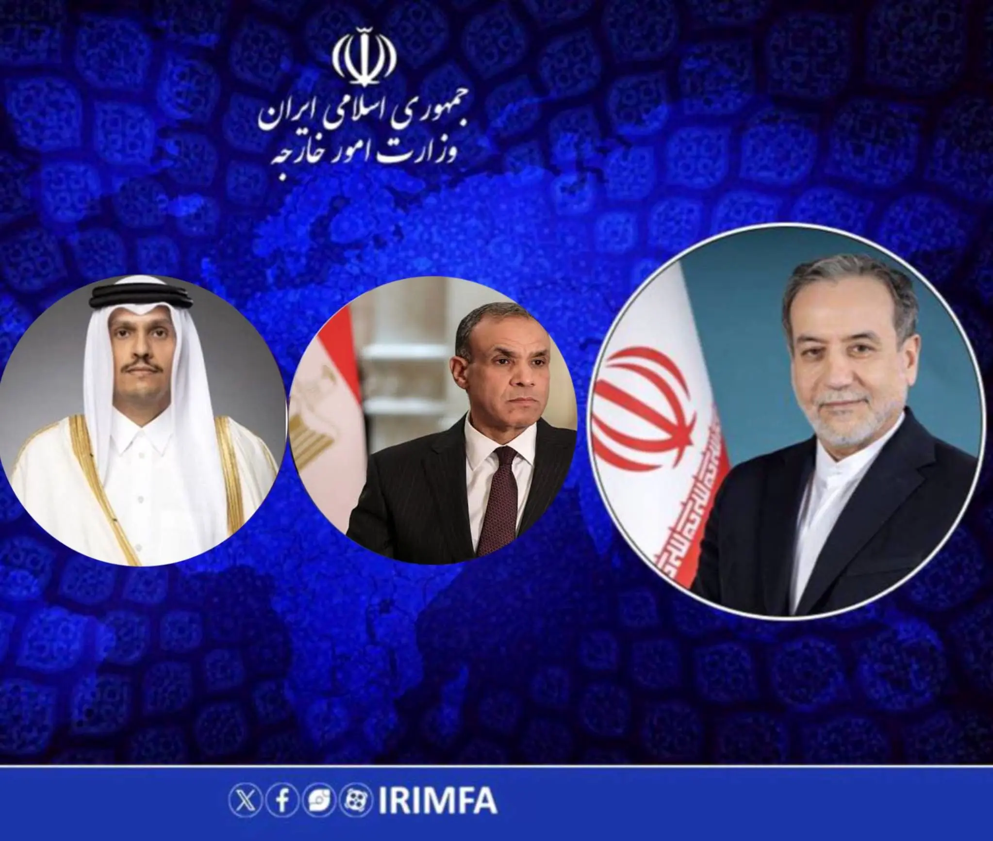 گفتگوهای تلفنی عراقچی با همتایان قطری و مصری