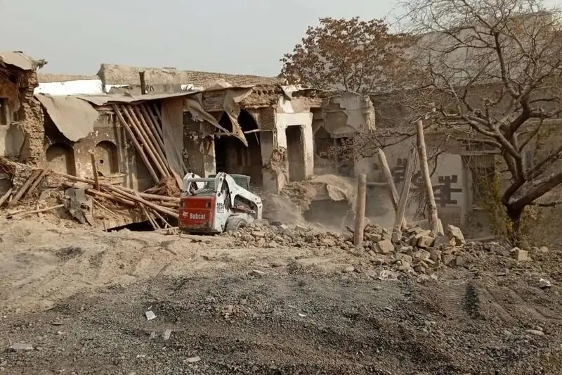 تخریب خانه امین لشگر