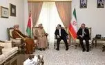 دیدا ر عراقچی با وزیر امور خارجه عمان پیش از آغاز دور پنجم مذاکرات