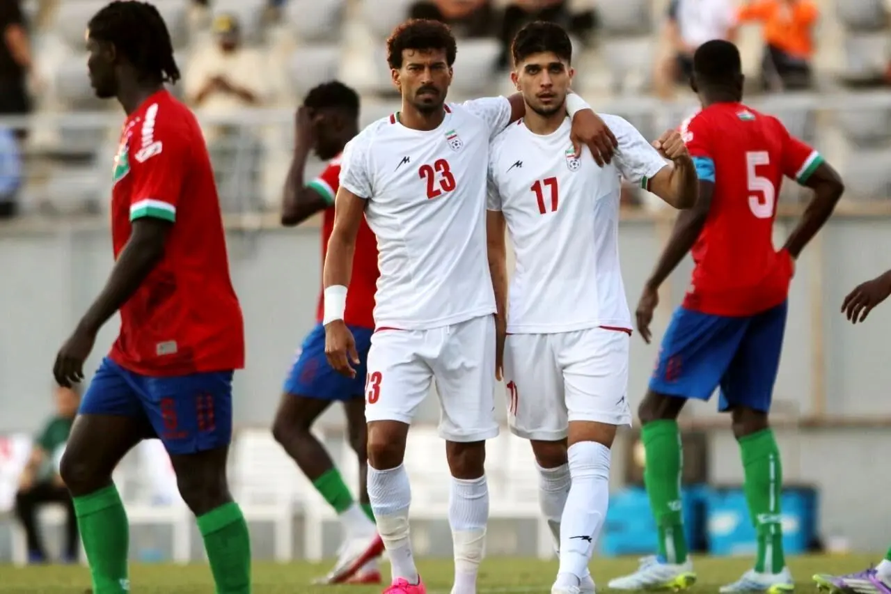 ببینید؛ خلاصه بازی ایران 3 - گامبیا 1