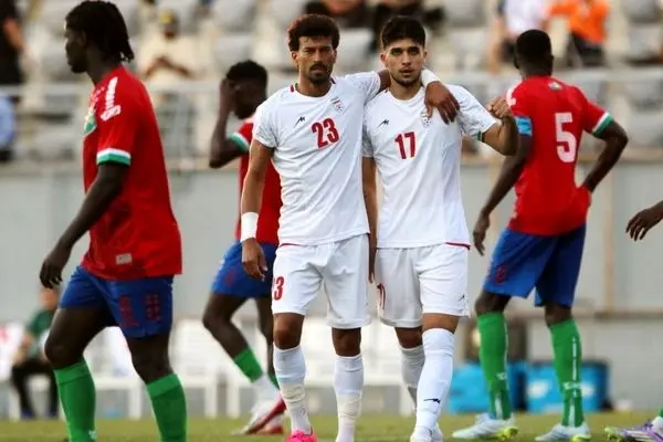 ببینید؛ خلاصه بازی ایران 3 - گامبیا 1