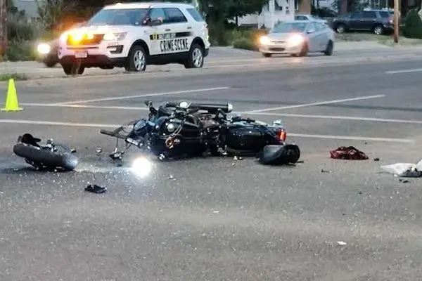 موتورسوار مرگ دلخراش خود را ثبت کرد