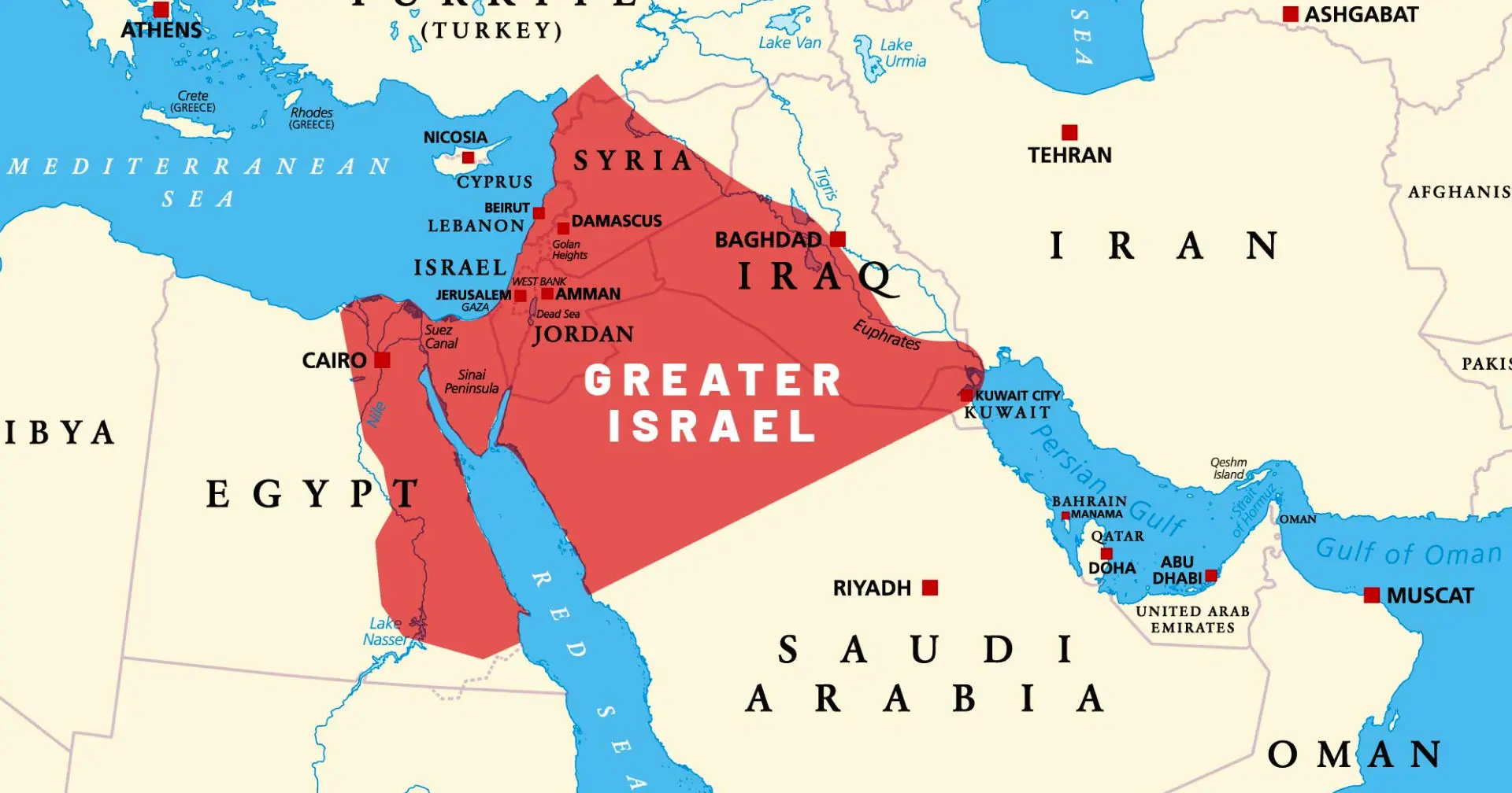 «اسراییل بزرگ» چیست و چرا خطرناک است؟