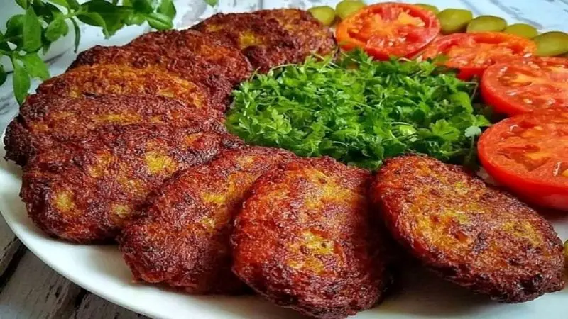 کتلت بدون روغن