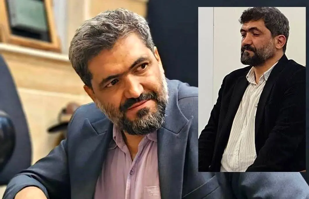 عکس؛ پسر کاظم صدیقی بر منبر سخنرانی