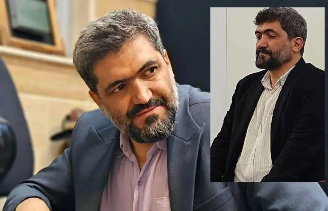 عکس؛ پسر کاظم صدیقی بر منبر سخنرانی