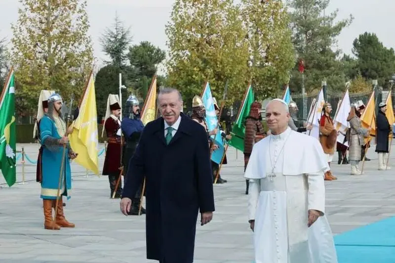پاپ لئو چهاردهم و اردوغان
