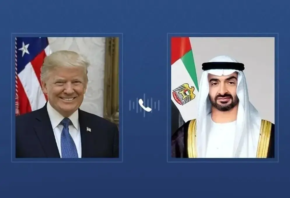 جزئیات گفتگوی تلفنی رئیس امارات با ترامپ
