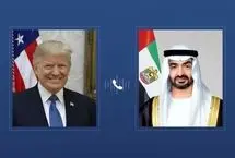 جزئیات گفتگوی تلفنی رئیس امارات با ترامپ
