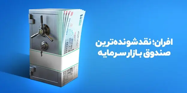 رکوردشکنی نقدشوندگی «صندوق درآمد‌ثابت افران» در بحران جنگ