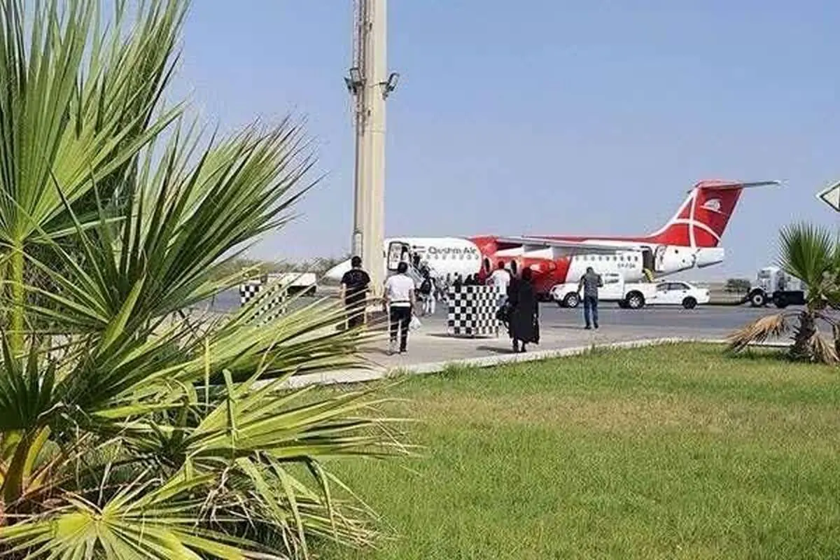 فرودگاه قشم آماده ازسرگیری پروازها شد