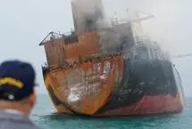 حادثه دریایی برای یک نفتکش در تنگه هرمز 