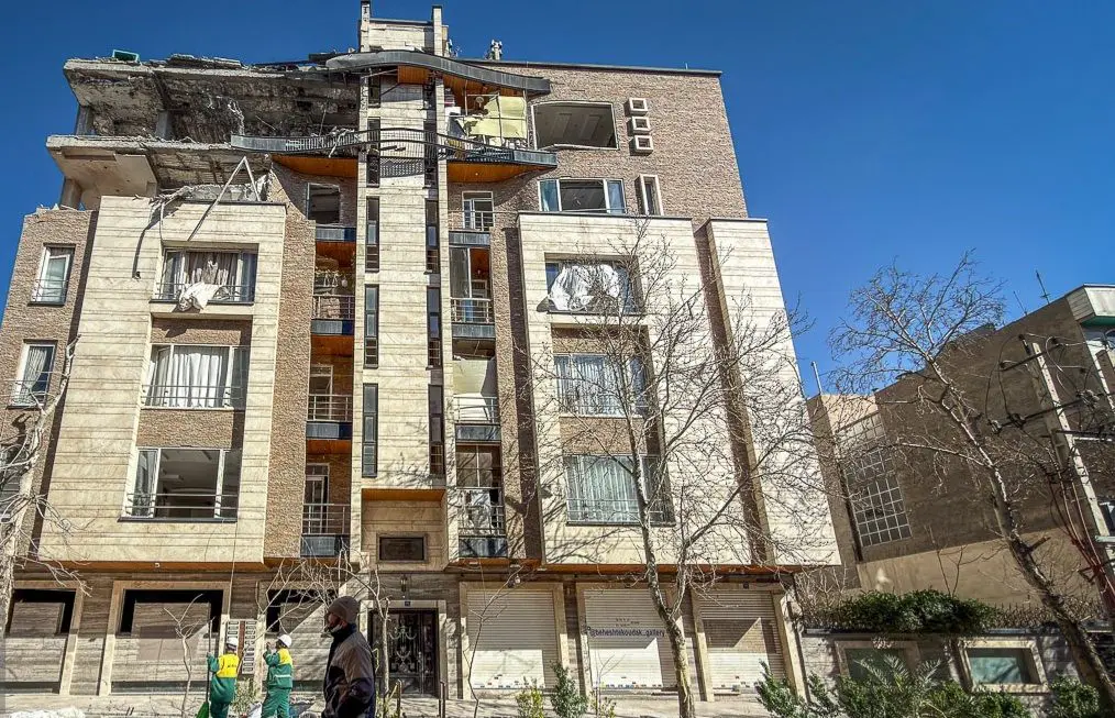 تصاویر؛ آثار حمله به یک واحد مسکونی در محله فدک