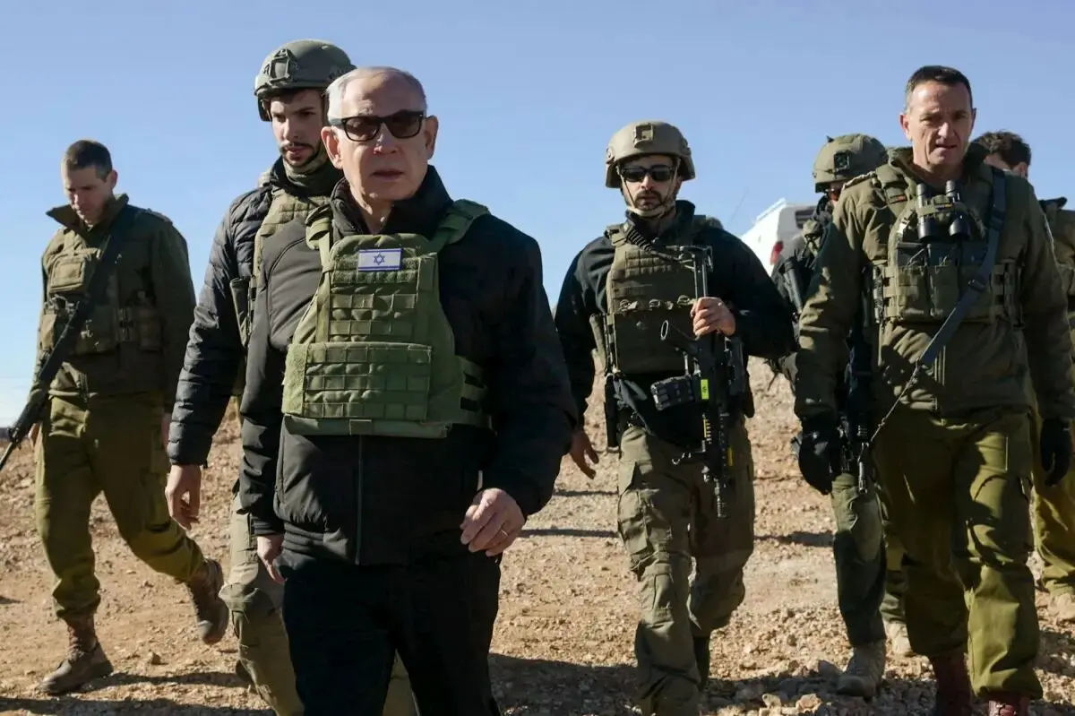 نتانیاهو وارد سوریه شد
