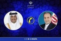 گفتگوی تلفنی عراقچی با نخست وزیر و وزیر امور خارجه قطر

