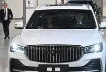پوتین خودروی شاسی‌بلند ولگا را آزمایش کرد