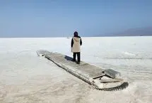 تصاویر؛ «دریاچه ارومیه» دیگر دریاچه نیست!