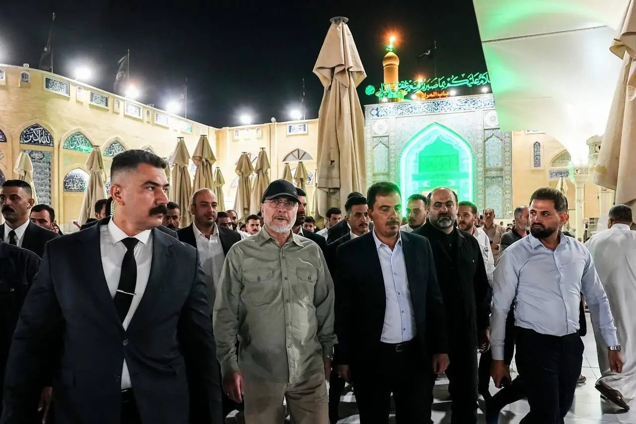 ویدئو؛ قالیباف در زیارت حرمین امام موسی‌بن‌جعفر (ع) و امام جواد (ع) 
