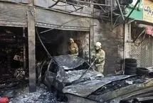 آتش سوزی مرگبار مکانیکی در تهران