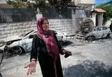 زن‌های فلسطینی با تمسخر با شهرک‌نشینان مقابله کردند