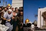 یک عکس یک روایت: سید صادق خلخالی در حال تخریب قبر رضاشاه