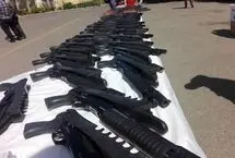 کشف ۷ تن مواد مخدر و ۱۷۸۲ قبضه سلاح در خوزستان