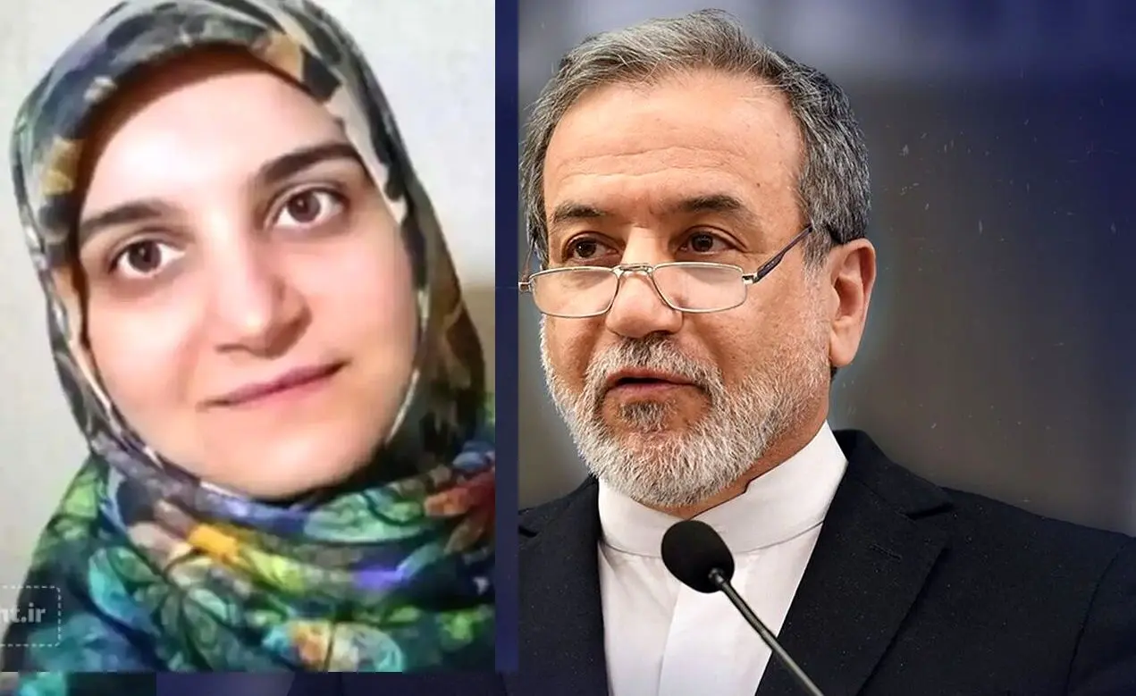  گفت‌وگوی تلفنی عراقچی با مهدیه اسفندیاری