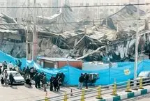 علت و کانون حریق بازارچه جنت‌آباد مشخص شد
