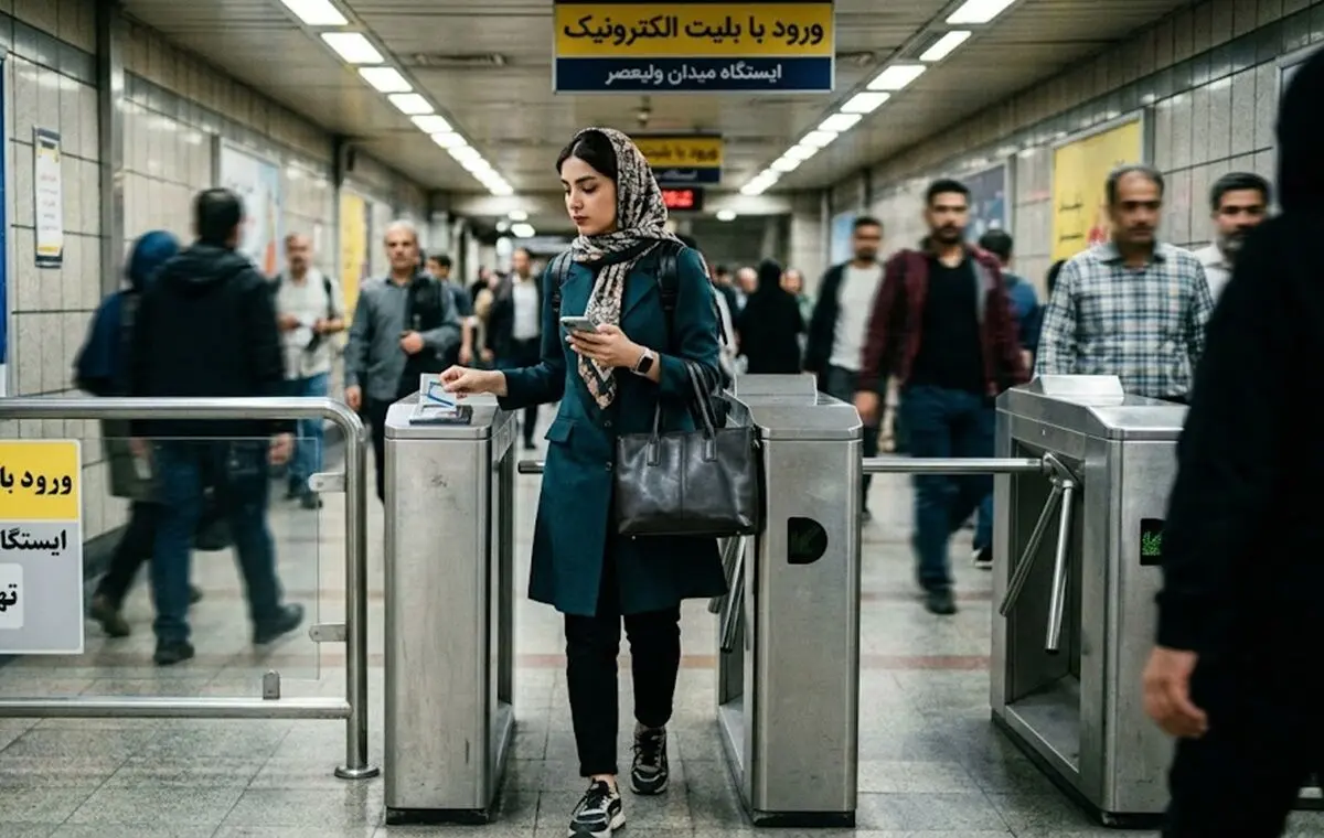 قیمت بلیت مترو تهران در سال ۱۴۰۵؛ راهنمای خرید و شارژ کارت مترو