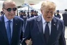 تصاویر؛ استقبال اردوغان از ترامپ در فرودگاه آنکارا