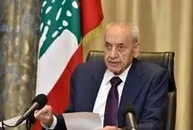 نبیه بری بار دیگر ۲ شرط مقاومت را به اطلاع آمریکا رساند