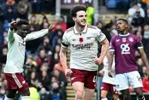 باخت ۰-۲ برنلی مقابل آرسنال؛ شاگردان آرتتا مهار شدنی نیستند!