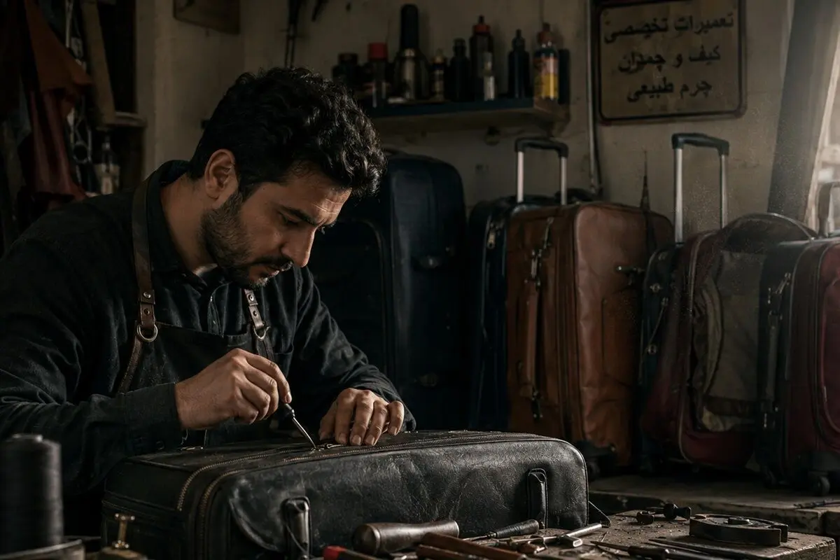 علی دیگر نمی‌فروشد، فقط می‌دوزد / داستان یک بازار در حال فروپاشی
